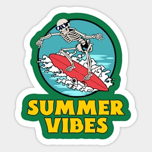 Summer Vibes Sticker